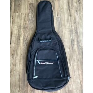 Road Runner Soft Shell Electric Guitar Gig Bag Black Backpack Straps KGRR007